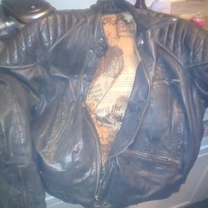 Mirage rare genuine leather motorcycle jacket